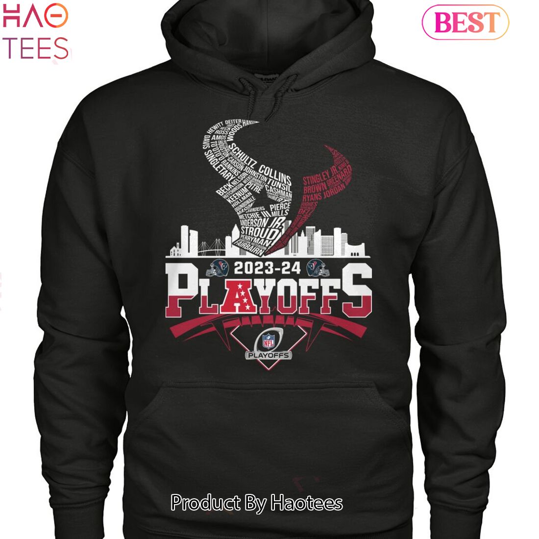 HOT TREND 2023-2024 Playoffs Houston Texans Hoodie HOT TREND 2023-2024 Playoffs Houston Texans Hoodie