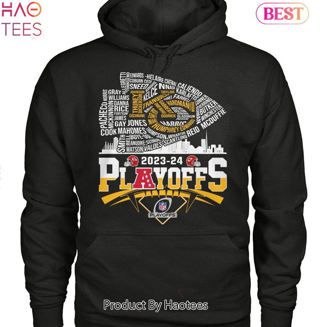 HOT TREND 2023-24 Playoffs Kansas City Chiefs Hoodie