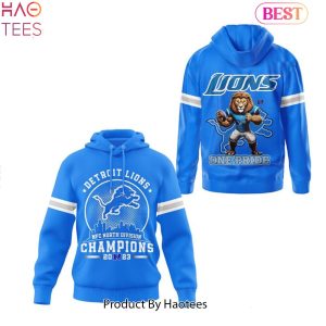 HOT TREND Detroit Lions One Pride Champions 2023 Hoodie