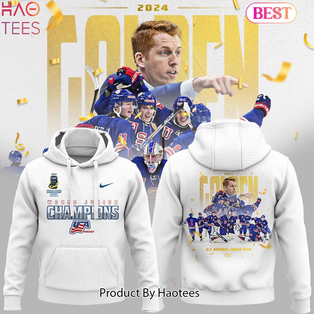 HOT TREND IIHF World Junior Championship 2024 Hoodie