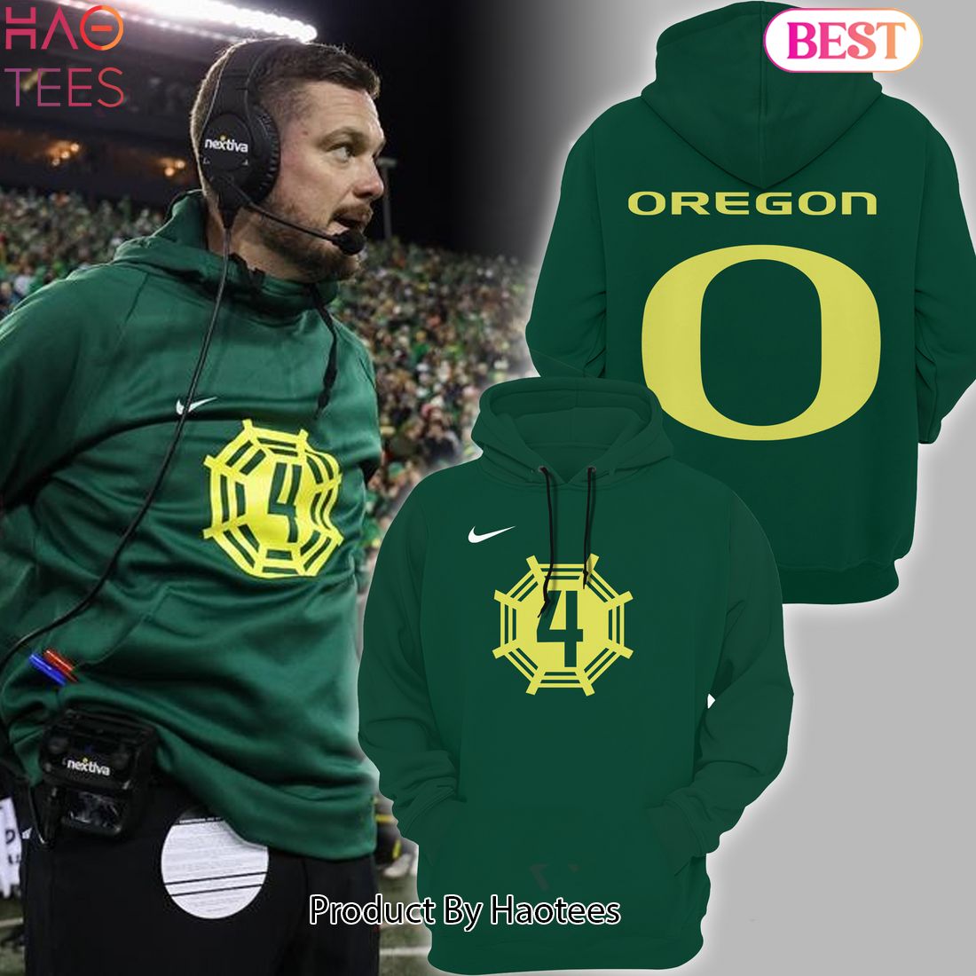 HOT TREND Limitde Edition Oregon Duck Football 4Spence Hoodie