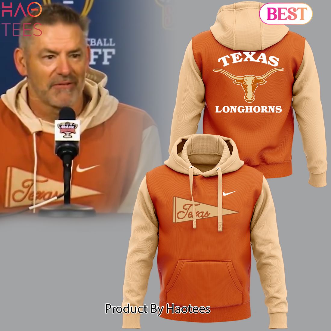 HOT TREND Limited Edition Texas Longhorns Football Coach Hoodie