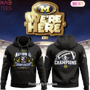 HOT TREND Limited National Champions Michigan Wolverines Football 2024 Hoodie