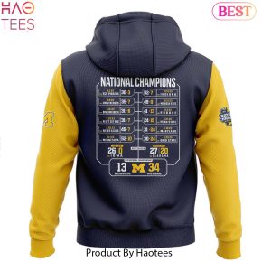 HOT TREND Michigan Wolverines Football  NCAA 2023 National Champions Hoodie Unisex