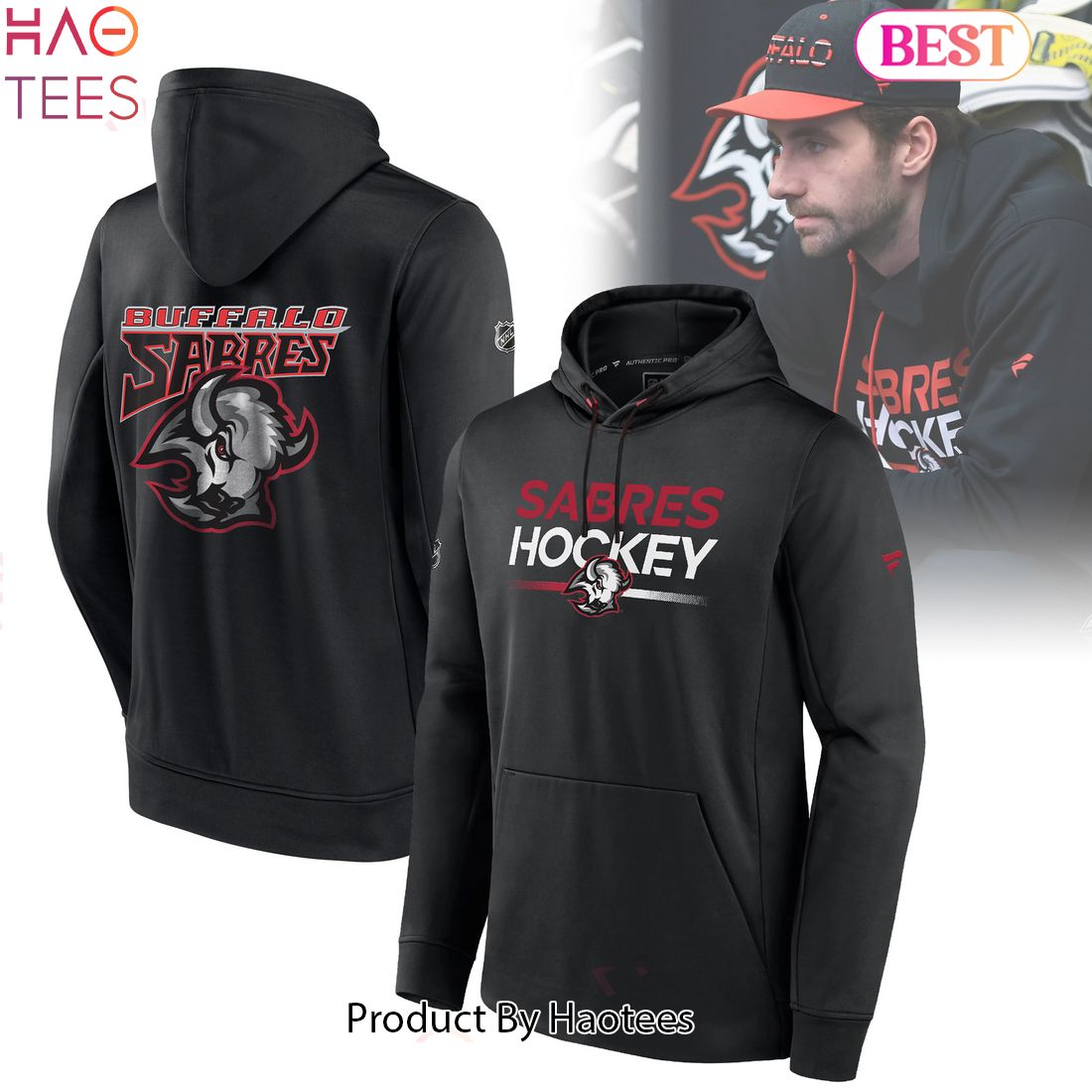 HOT TREND NHL Buffalo Sabres Throwback Hoodie HOT TREND NHL Buffalo Sabres Throwback Hoodie