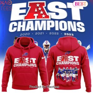 HOT TREND Special AFC East Champions Buffalo Bills Football Team Red Hoodie