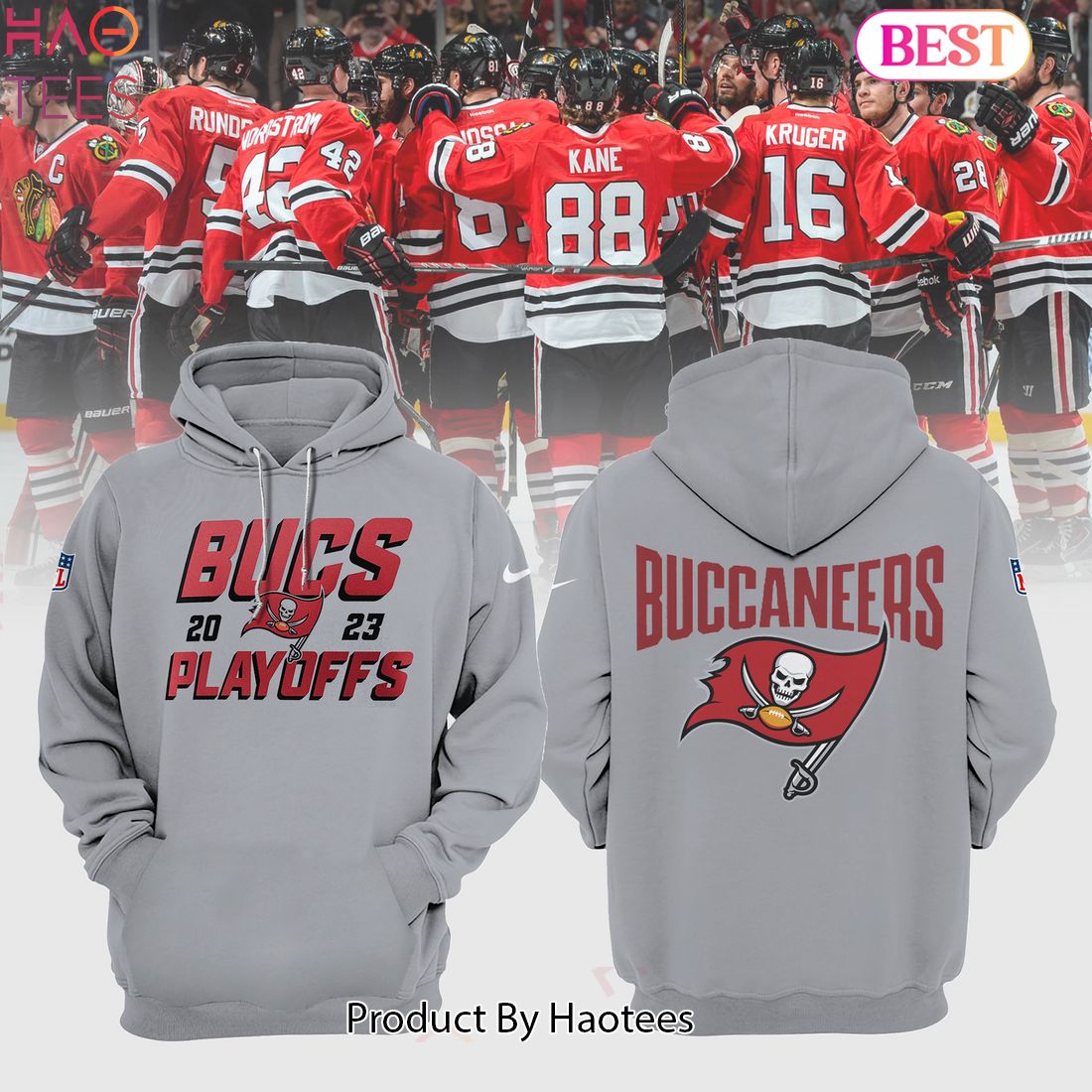 HOT TREND Tampa Bay Buccaneers NFC Playoff Hoodie Limited Edition