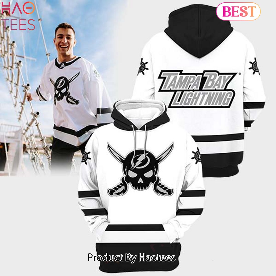 HOT TREND Tampa Bay Lightning 1904 Gasparilla Hoodie