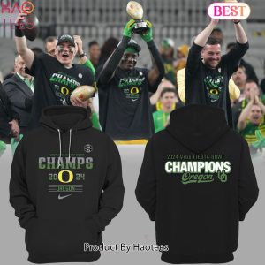 NEW 2024 Oregon Duck Citrus Bowl Champion Hoodie