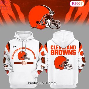 NEW Cleveland Browns NFL 2023 Limited Edition White Hoodie