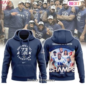 NEW Dallas Cowboys 2023 NFC East Division Champions Hoodie