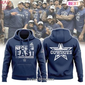 NEW Dallas Cowboys 2023 NFC East Division Champions Hoodie Limited Edition