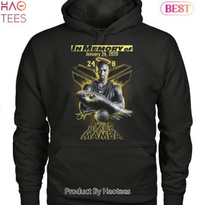 NEW In Memory Of January 26 2020 The Black Manba Kobe Bryant Hoodie