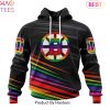 NEW NHL Anaheim Ducks Special Pride Design Hockey Hoodie NEW NHL Anaheim Ducks Special Pride Design Hockey Hoodie