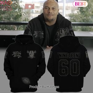NEW Raiders Nation Coach Antonio Pierce Black Hoodie