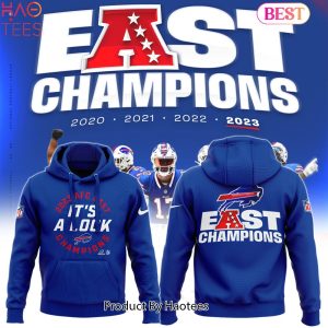 NEW Special AFC East Champions Buffalo Bills Football Team Hoodie
