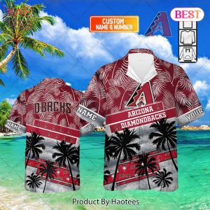Personalized MLB Arizona Diamondbacks Palm Tree Hawaii Shirt Personalized MLB Arizona Diamondbacks Palm Tree Hawaii Shirt