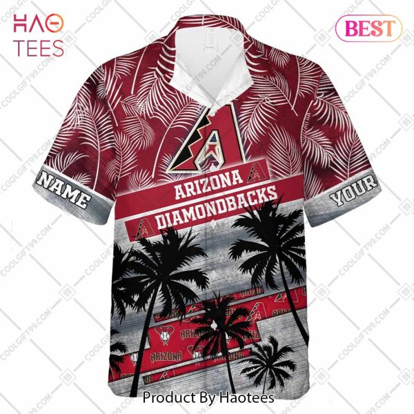 Personalized MLB Arizona Diamondbacks Palm Tree Hawaii Shirt