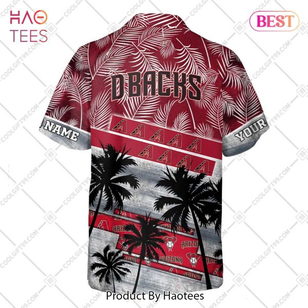 Personalized MLB Arizona Diamondbacks Palm Tree Hawaii Shirt