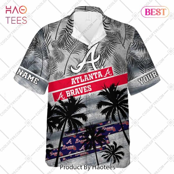 Personalized MLB Atlanta Braves Palm Tree Hawaii Shirt