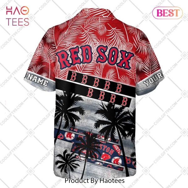 Personalized MLB Boston Red Sox Palm Tree Hawaii Shirt