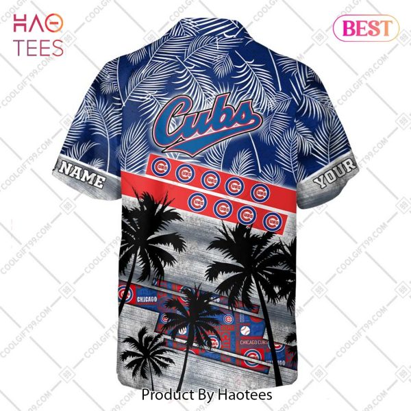 Personalized MLB Chicago Cubs Palm Tree Hawaii Shirt