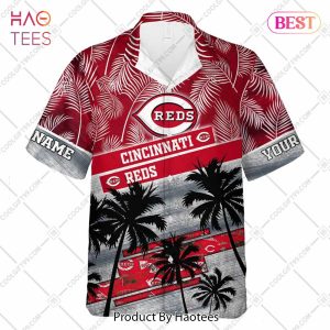 Personalized MLB Cincinnati Reds Palm Tree Hawaii Shirt