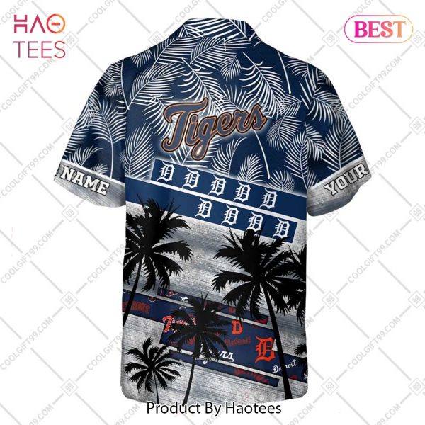 Personalized MLB Detroit Tigers Palm Tree Hawaii Shirt