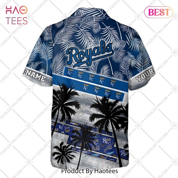 Personalized MLB Kansas City Royals Palm Tree Hawaii Shirt
