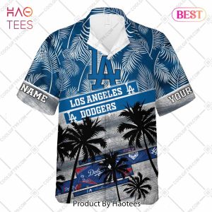 Personalized MLB Los Angeles Dodgers Palm Tree Hawaii Shirt