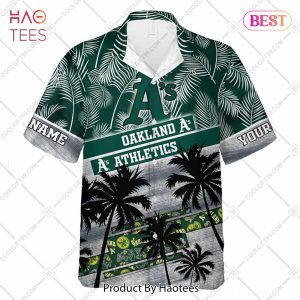 Personalized MLB Oakland Athletics Palm Tree Hawaii Shirt