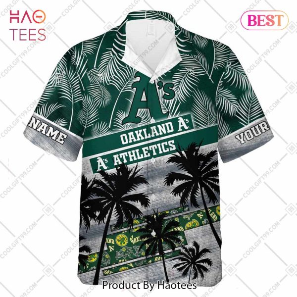 Personalized MLB Oakland Athletics Palm Tree Hawaii Shirt