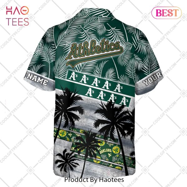 Personalized MLB Oakland Athletics Palm Tree Hawaii Shirt