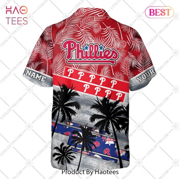 Personalized MLB Philadelphia Phillies Palm Tree Hawaii Shirt