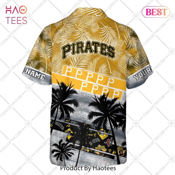Personalized MLB Pittsburgh Pirates Palm Tree Hawaii Shirt