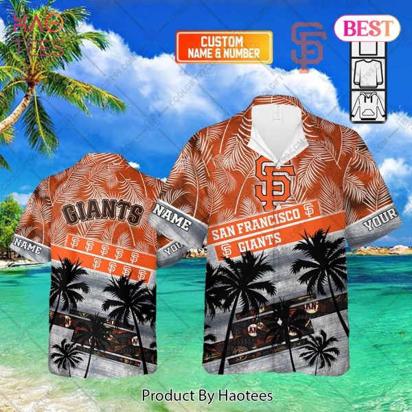 Personalized MLB San Francisco Giants Palm Tree Hawaii Shirt