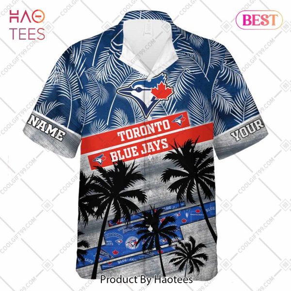 Personalized MLB Toronto Blue Jays Palm Tree Hawaii Shirt