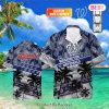Personalized Montpellier Herault Rugby Rose Dragons Design Hawaiian Shirt