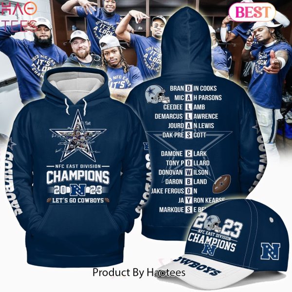 TRENDING Dallas Cowboys 2023 NFC East Champions Hoodie