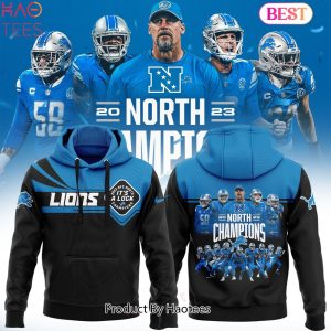TRENDING Limited Edition NFC North Champions 2023 Detroit Lions Hoodie