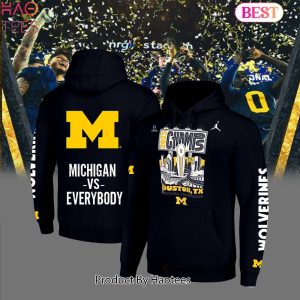 TRENDING Michigan Wolverines Football National Champions 2023 Black Hoodie