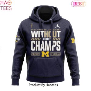 TRENDING Michigan Wolverines Football  NCAA 2023 National Champions Hoodie Unisex