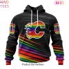 TRENDING NHL Calgary Flames Special Pride Design Hockey Hoodie