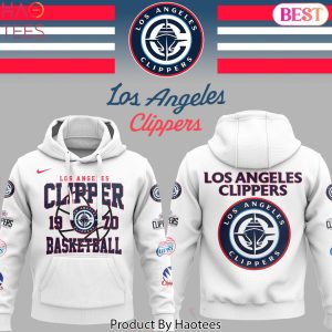 1970 Los Angeles Clippers Basketball Logo Hoodie