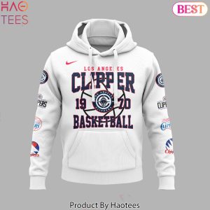 1970 Los Angeles Clippers Basketball Logo Hoodie