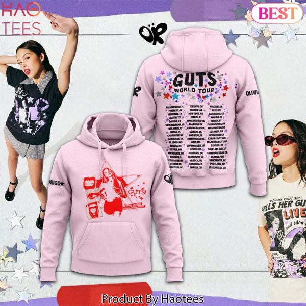 HOT GUTS World Tour Olivia Rodrigo Hoodie