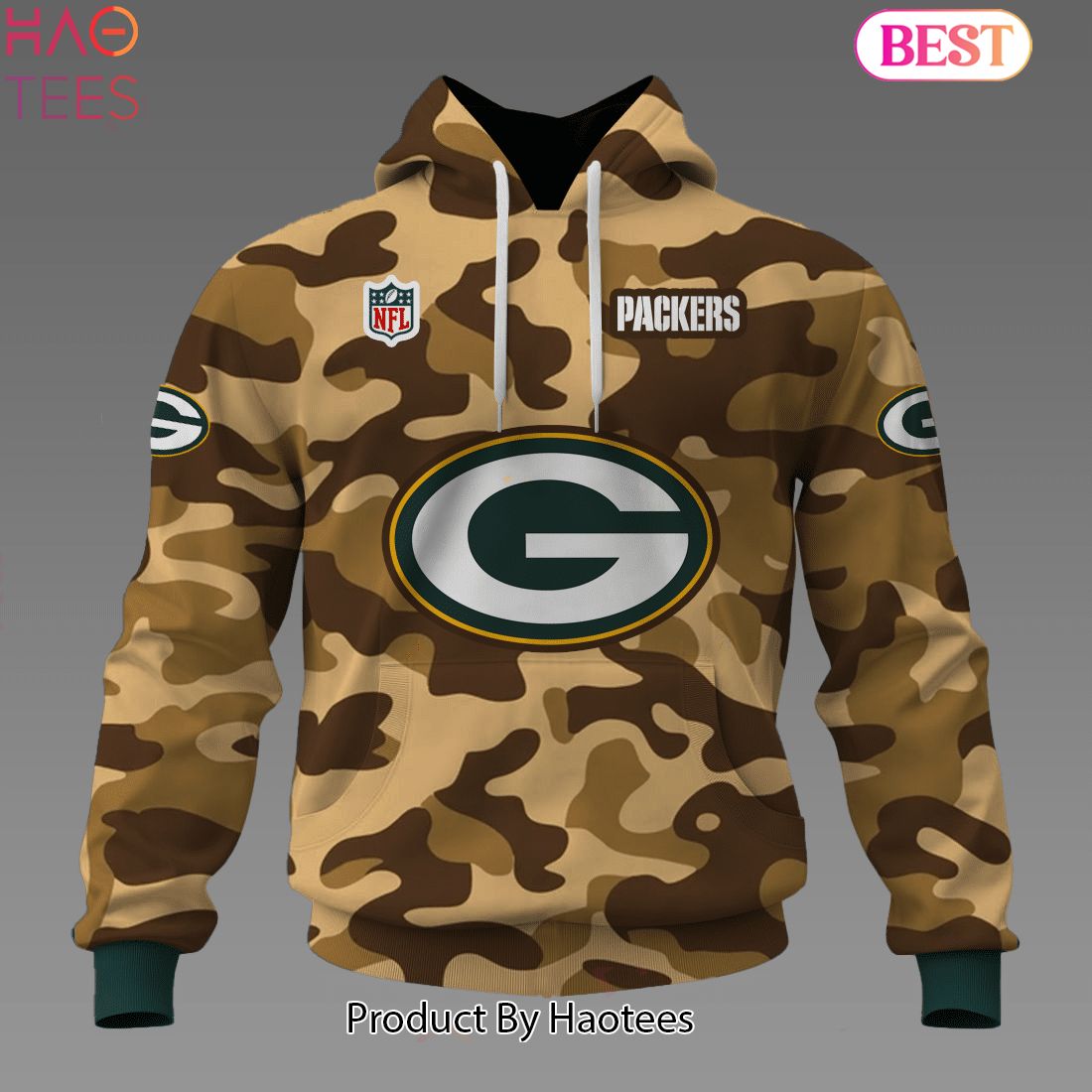 Military on sale packers sweatshirt