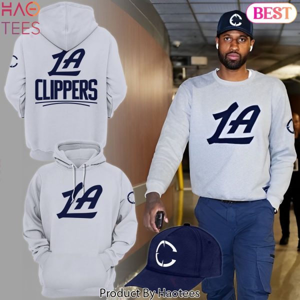 HOT TREND Los Angeles Clippers Logo Hoodie