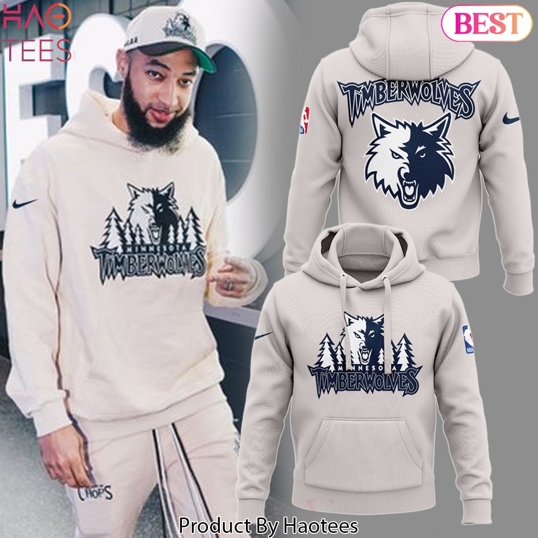 HOT TREND Minnesota Timberwolves Logo Basketball Hoodie