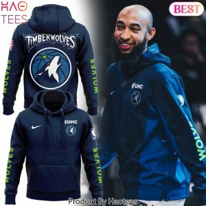 HOT TREND Minnesota Timberwolves UHC Logo Basketball Hoodie